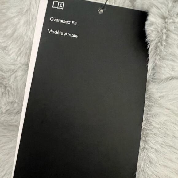 faux-fur nike faux-fur nike faux-fur nike
 oversized Swoosh luxe faux fur jacket - Picture 7 of 9